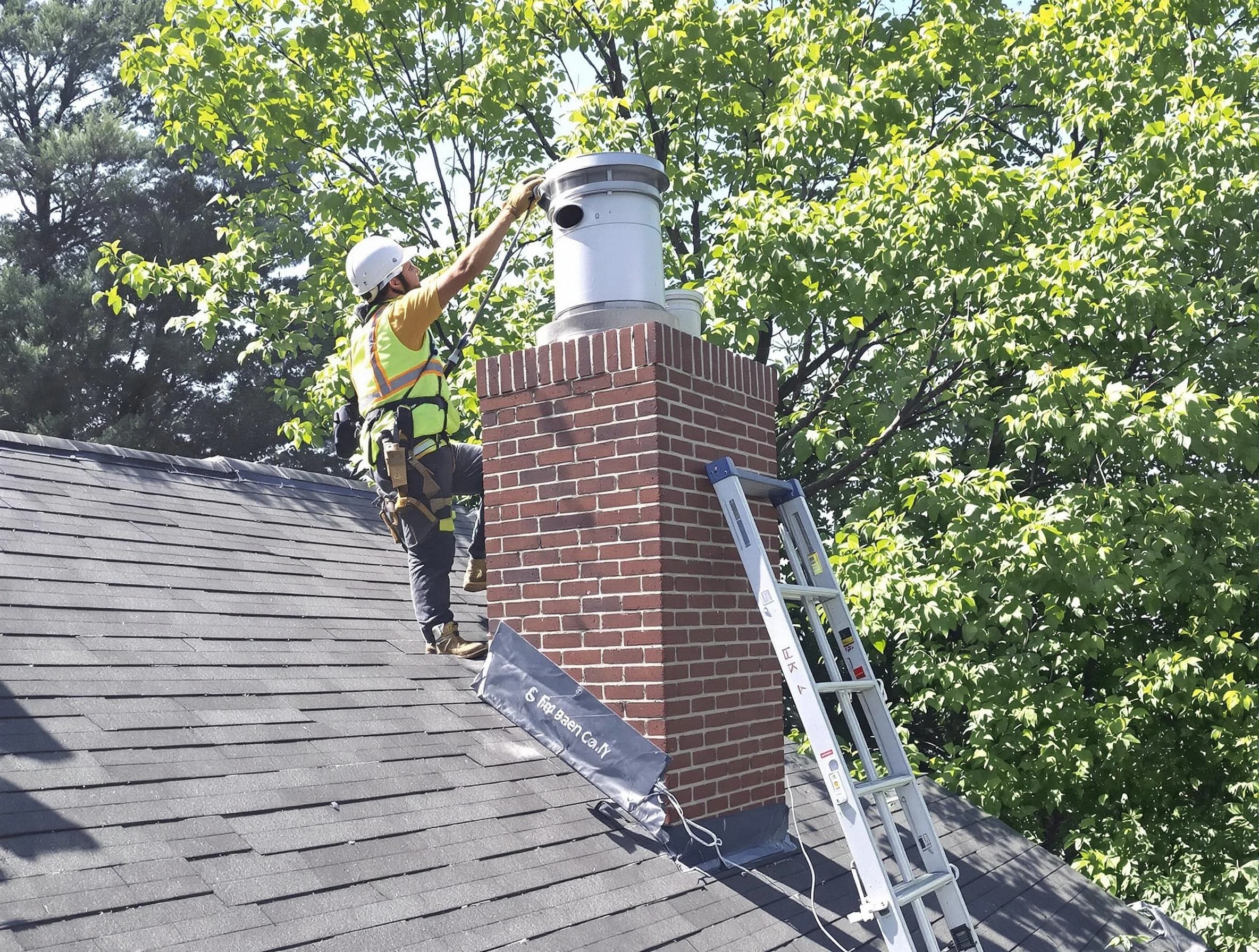 Chimney liner inspection by Hanceville Chimney Sweep in Hanceville, AL