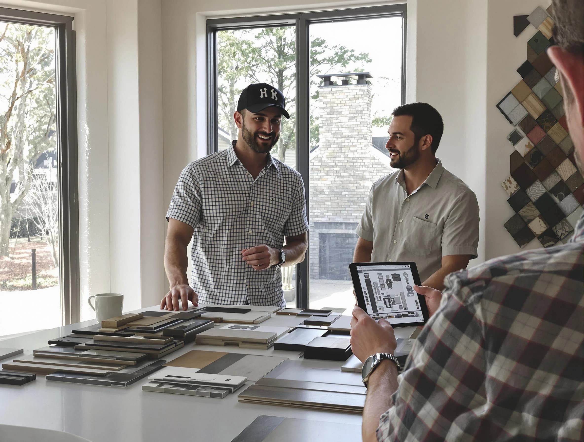 Hanceville Chimney Sweep remodeling a chimney and fireplace in Hanceville, AL