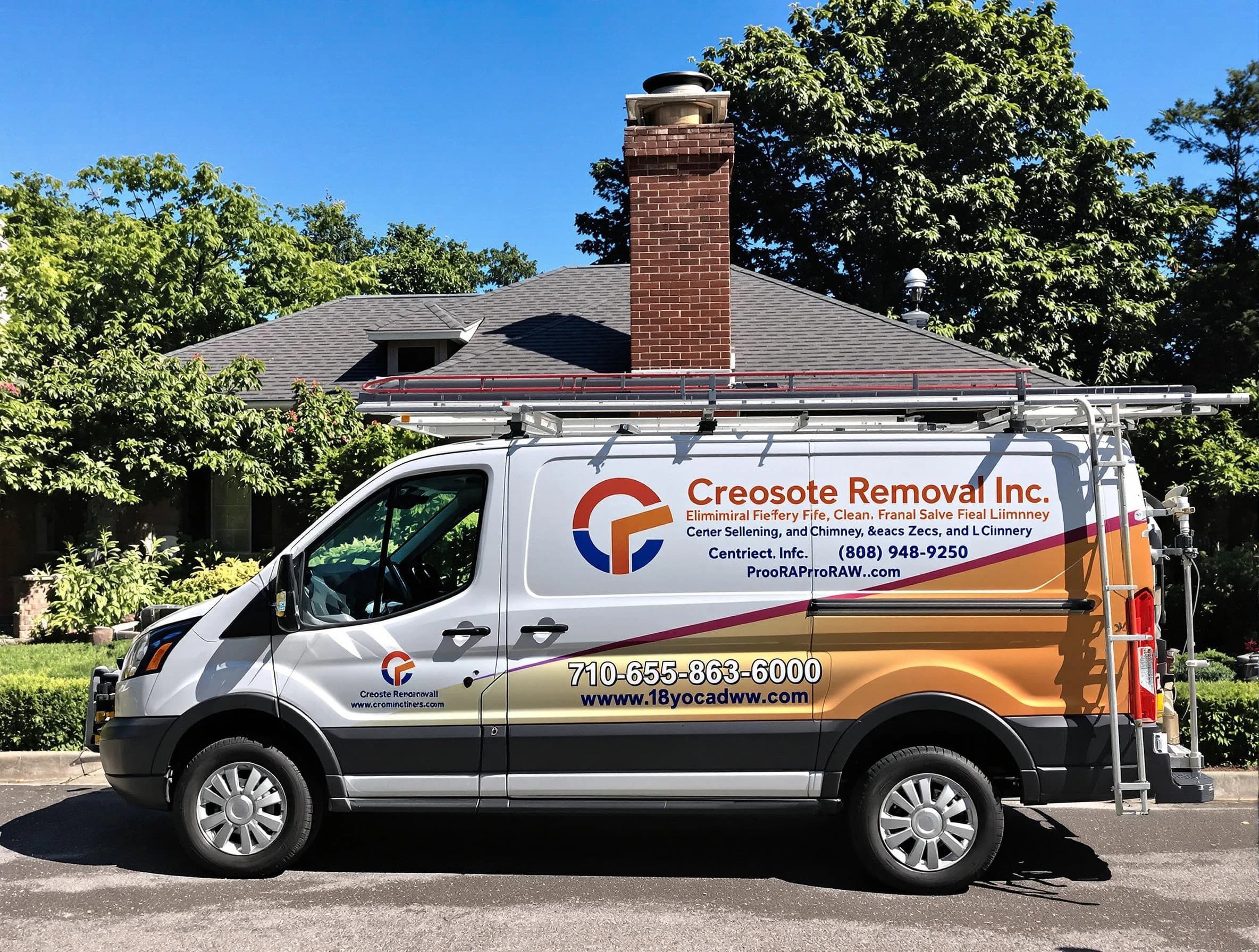 Hanceville Chimney Sweep technician removing creosote safely in Hanceville, AL