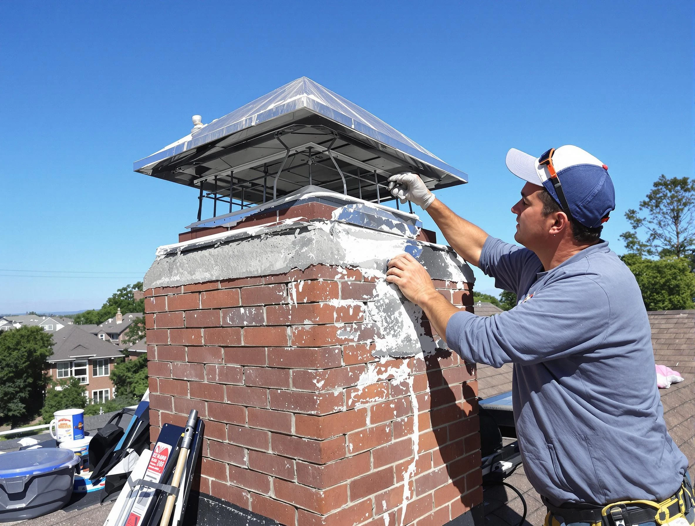 Chimney Crown Services in Hanceville