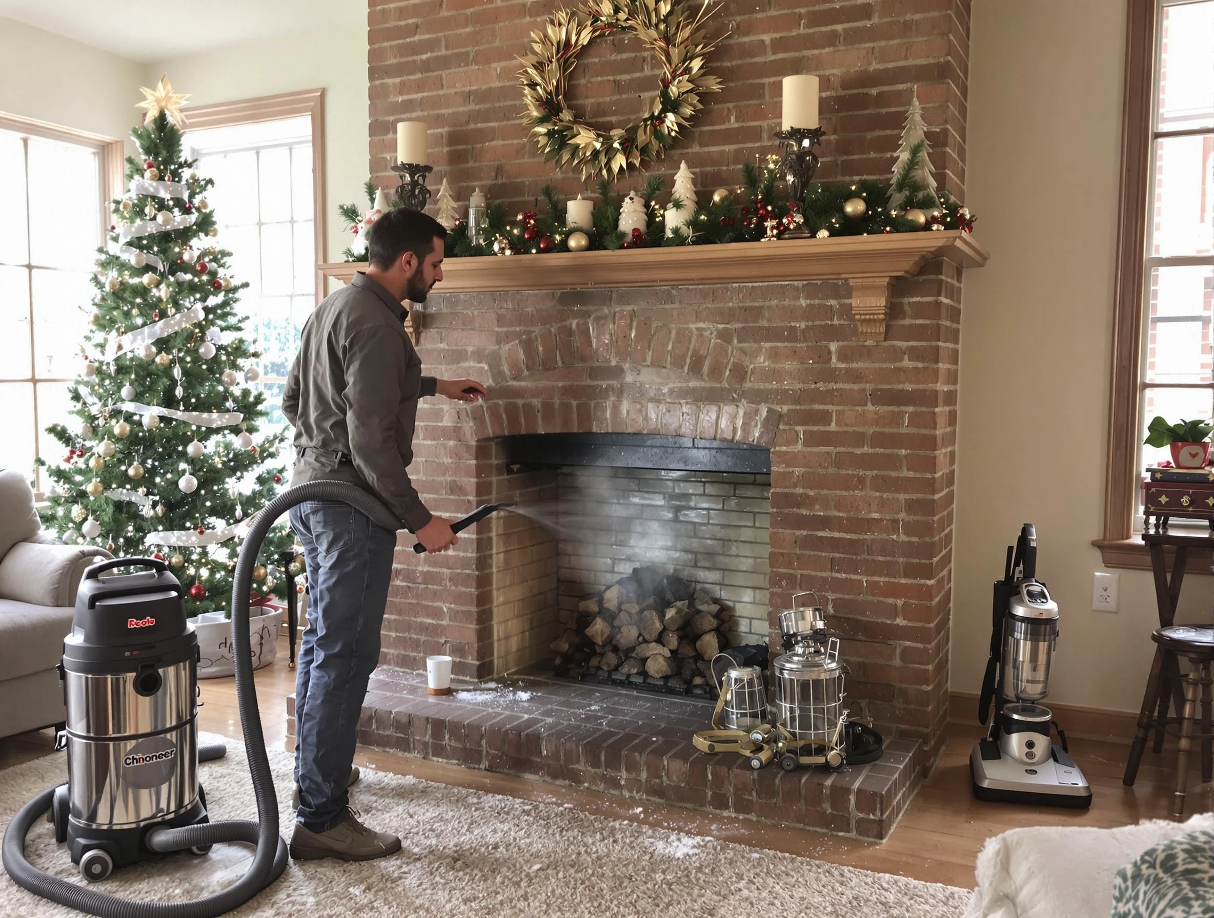 Fireplace Cleaning in Hanceville
