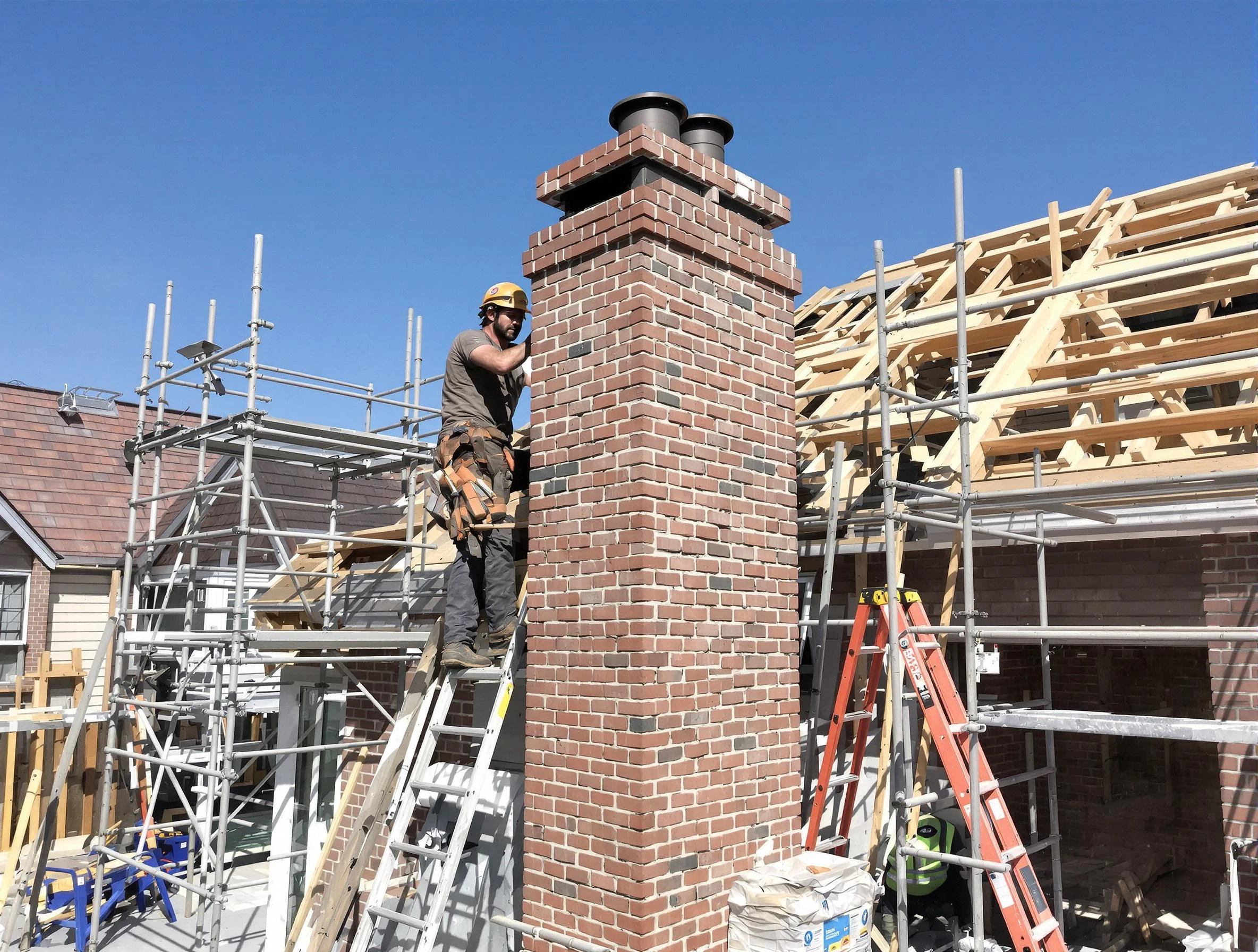 New chimney installation completed by Hanceville Chimney Sweep in Hanceville, AL
